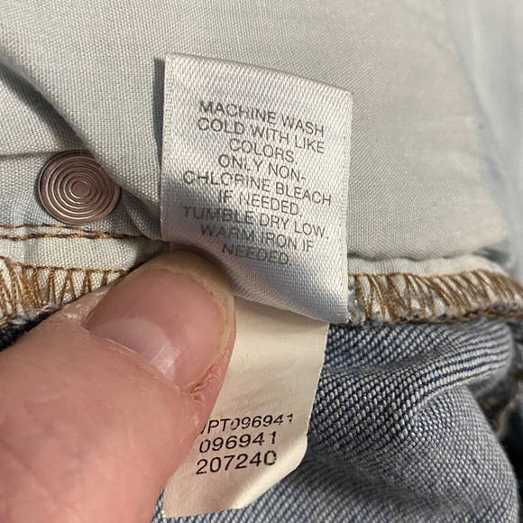 EUC J Jill Denim Weekender Straight Leg Jeans,Cotton blend, Embroidery,Boho,Sz 8 - Picture 9 of 11